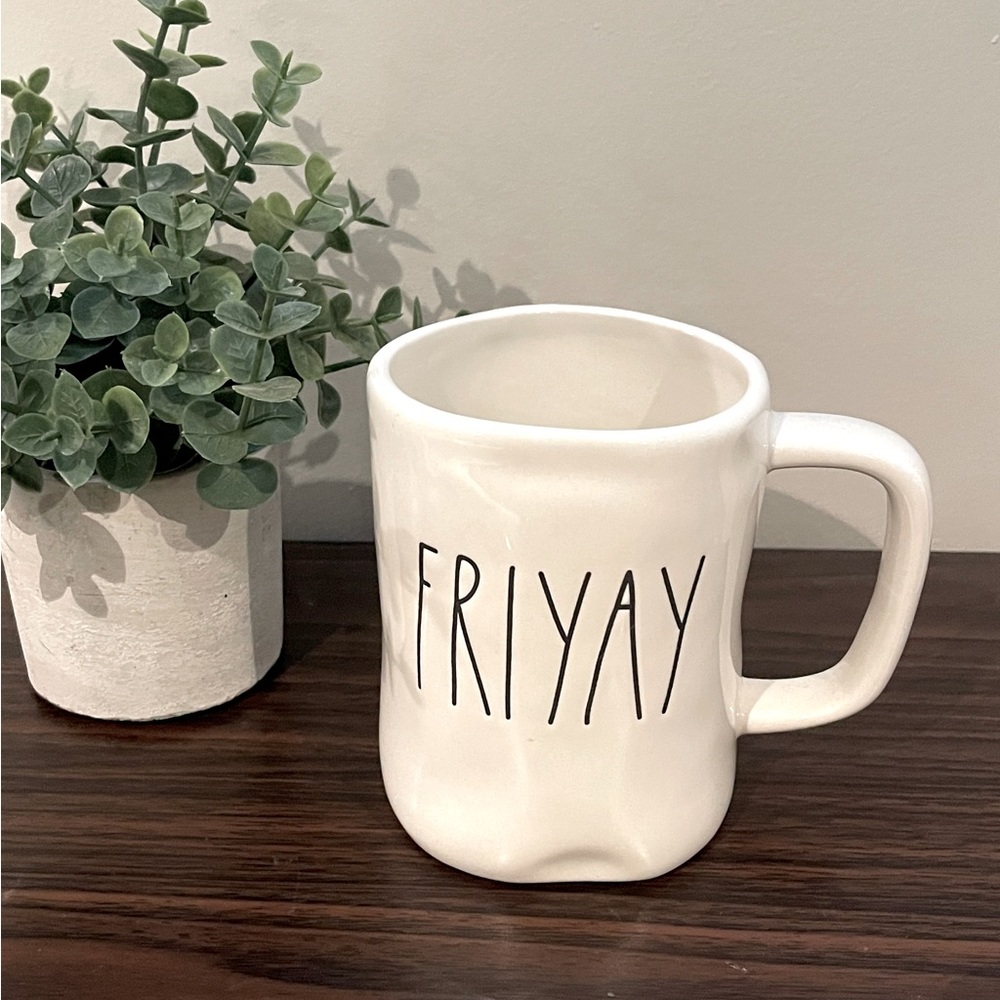 RAE DUNN FRIYAY MUG